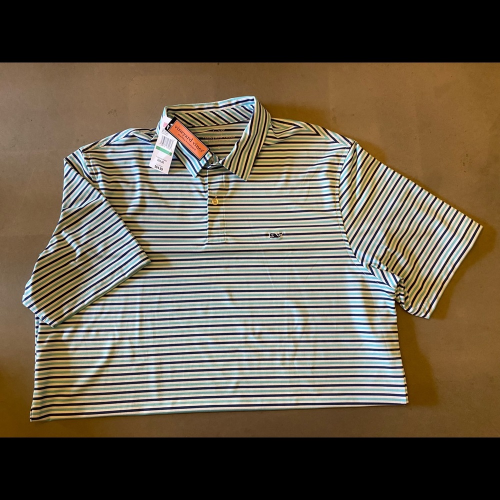 NWT Vineyard Vines Performance Polo